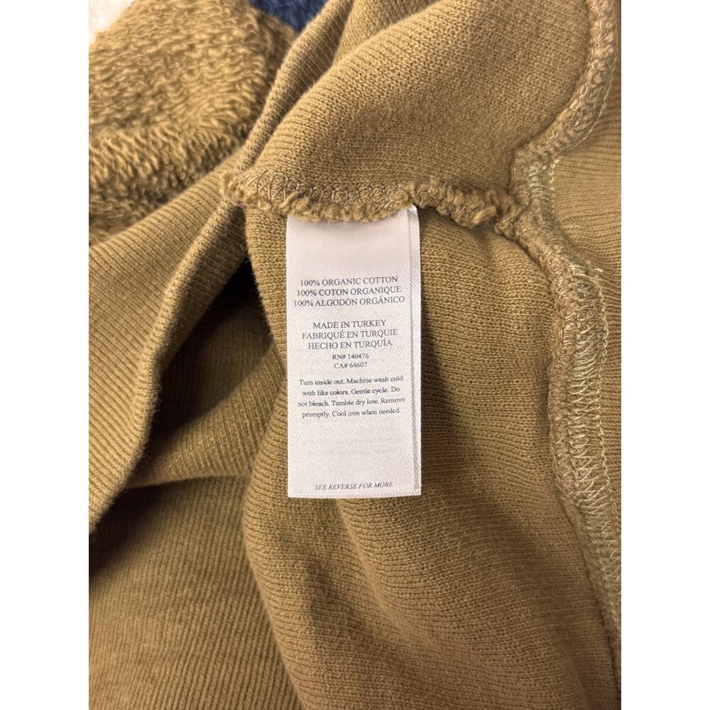 Faherty Vista Stripe Pullover Sweatshirt XS Womens Organic Cotton French Terry - Picture 8 of 9